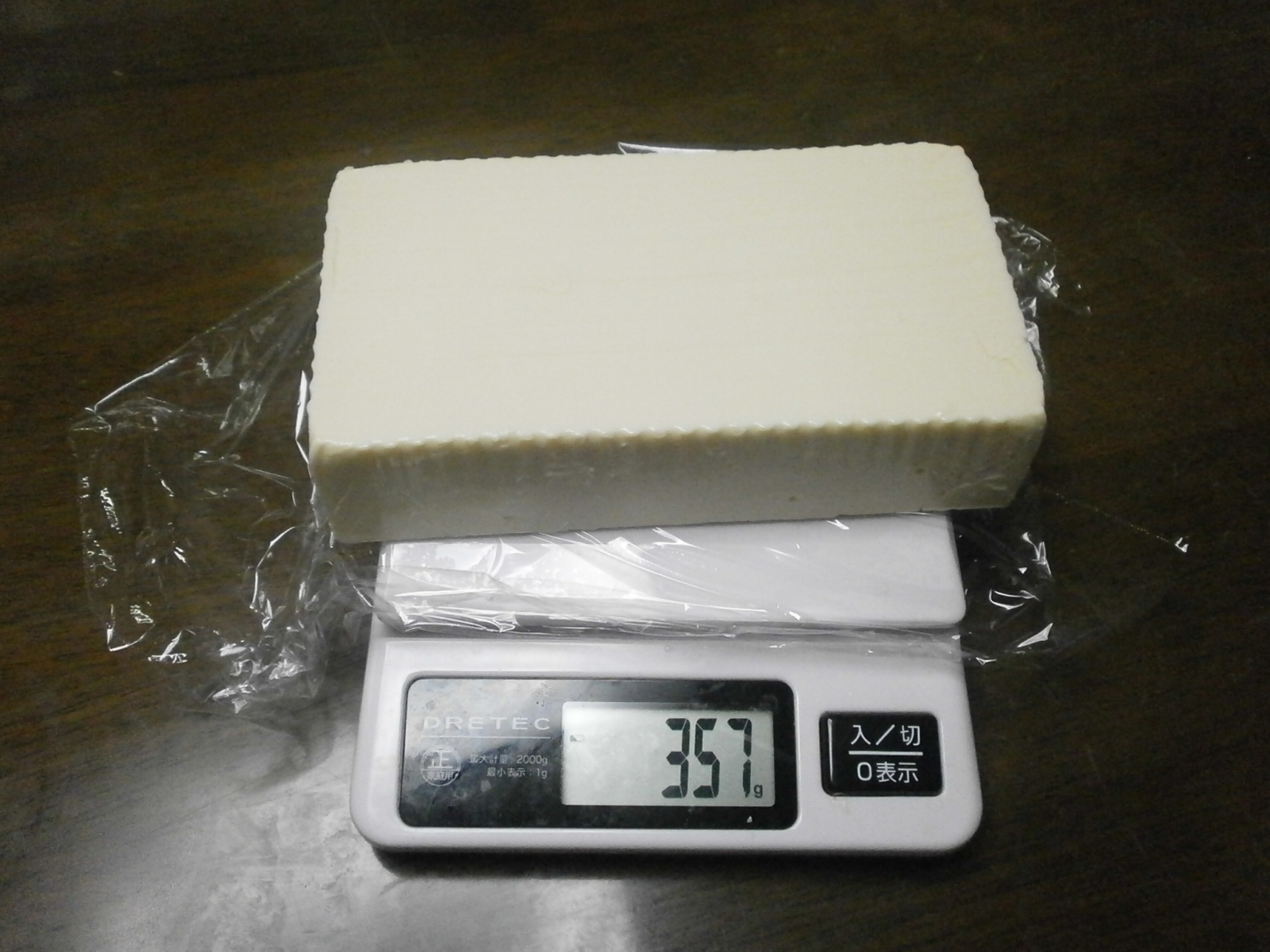 Tofu (357g/100g)